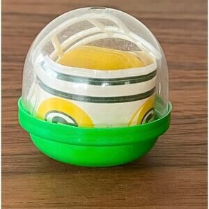 Vintage NFL Mini Gumball Vending Machine Plastic Football GB Packers Helmet